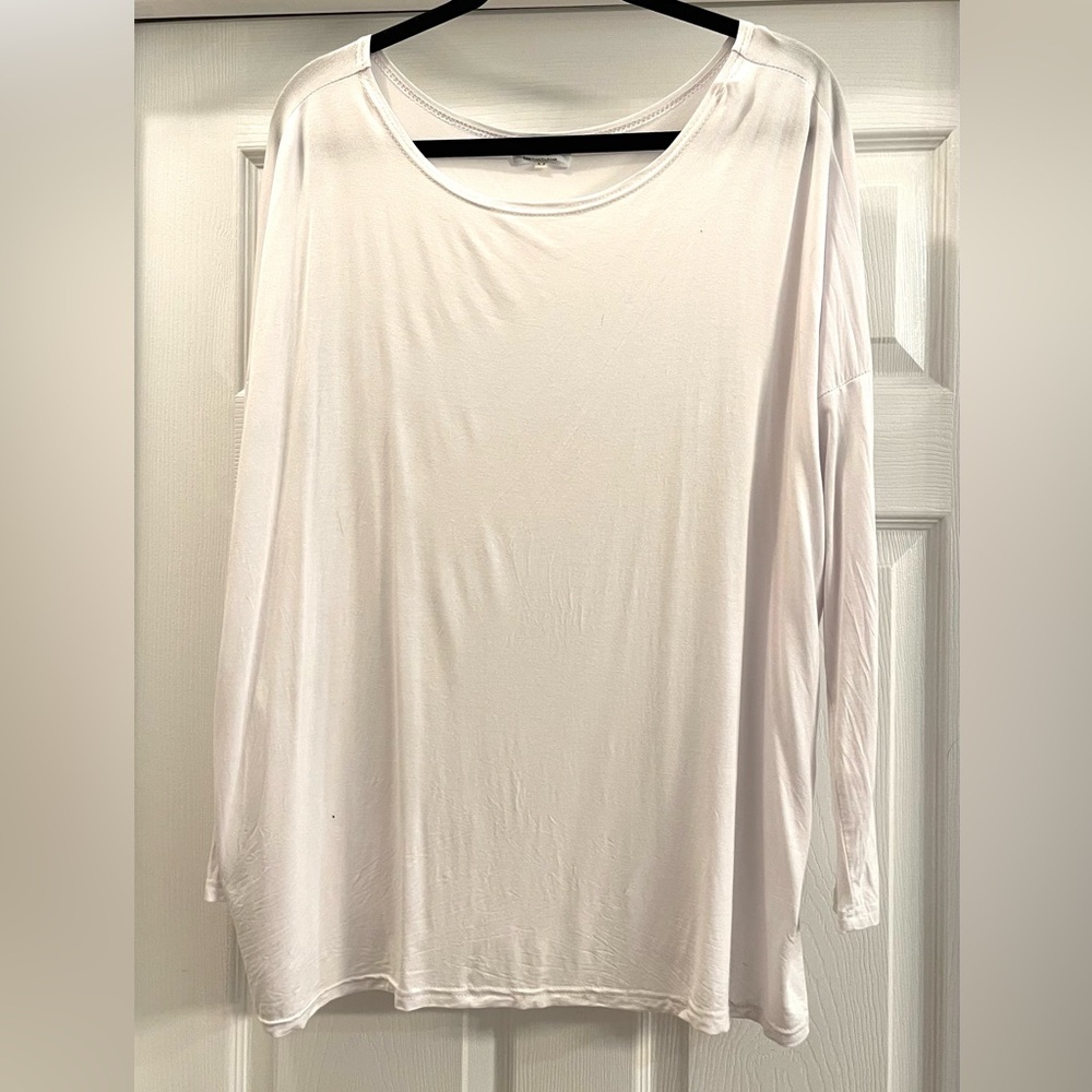 Piko 1988 Soft White Long Sleeve Top